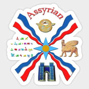 ASSYRIAN Nation Sticker